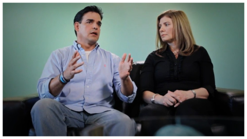 josé angel llamas y su esposa