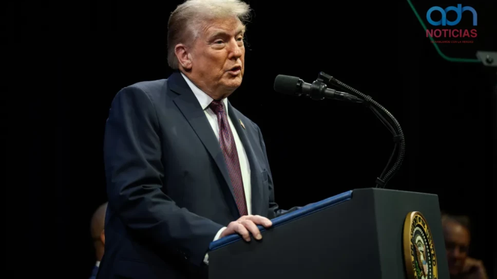 Donald Trump, presidente de los Estados Unidos, defiende la caída de los precios de los alimentos.