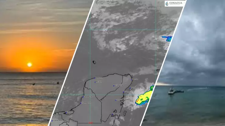Frente Frio 43 y canal de baja presión afectarán el Clima en Cancún y Quintana Roo HOY, 8 de abril