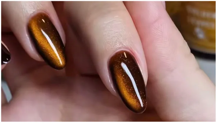 uñas estilo cuarzo