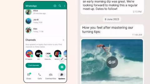Cómo funciona Channels de WhatsApp, herramienta de difusión
