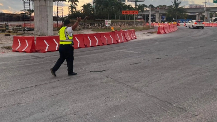 Alerta de tráfico en Cancún_ 6 Cierres viales activos HOY miércoles 26 de marzo