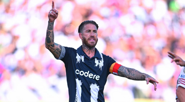 Sergio Ramos con Monterrey