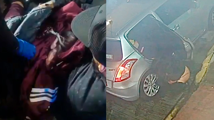 Mujer da a luz en la calles y abandona a bebé