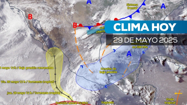 Depresión tropical Uno-E: fuertes lluvias afectan el clima en México