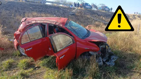 ¿Cómo fue el accidente dónde murió un hombre de Zacatecas en Aguascalientes?
