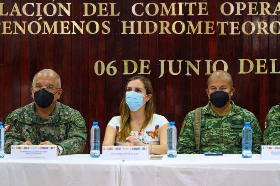 Presentan Comité Operativo Especializado en Fenómenos Hidrometeorológicos de Isla Mujeres