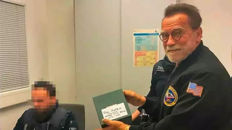 Detienen a Arnold Schwarzenegger