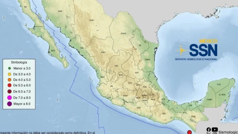 Sismo 5.5 hoy 14 de diciembre Chiapas