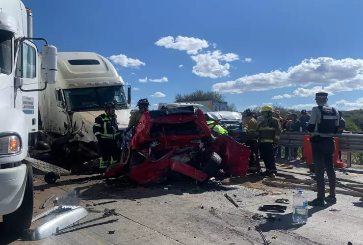 Accidente en la México-Querétaro