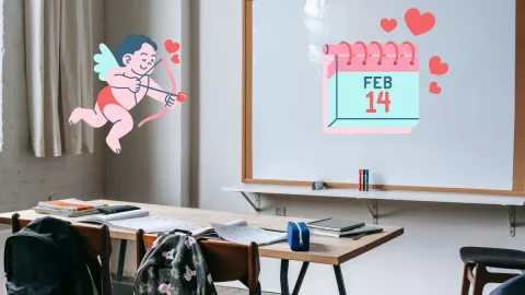 Clases en San Valentín