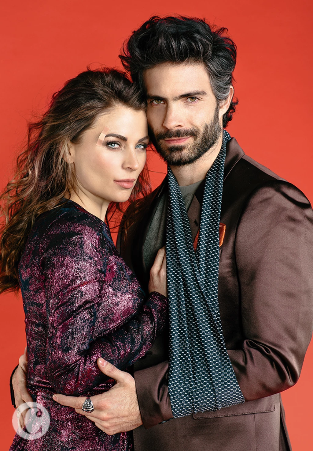 Osvaldo Benavides y Ludwika Paleta