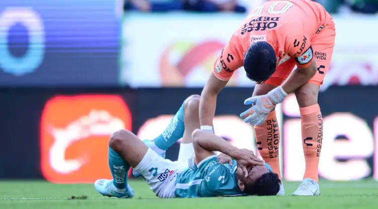 Ángel Mena en la derrota de León ante Pachuca