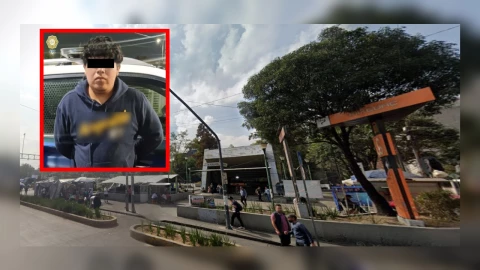 Detenido por abuso sexual contra joven en CDMX.