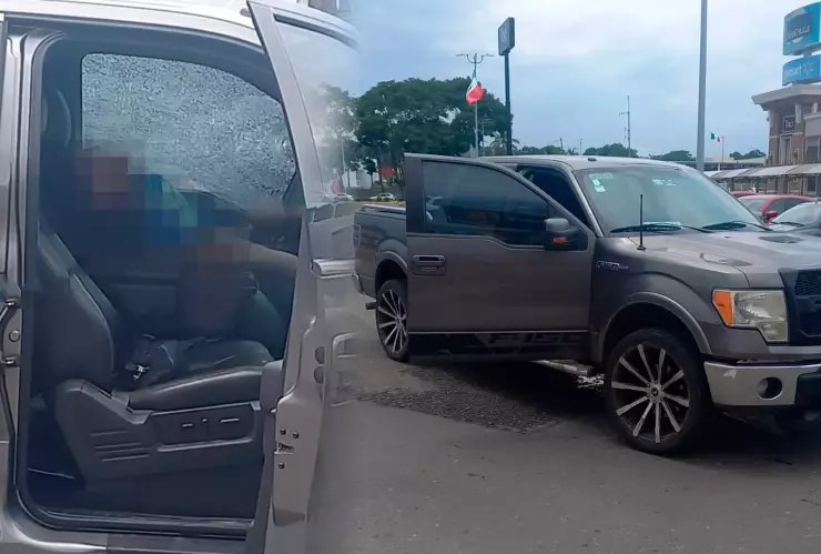 Ataque armado deja a una persona sin vida en un vehículo en el estacionamiento de Plaza Galerías en Tapachula