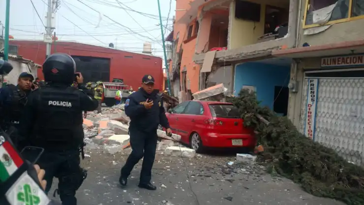 explosion de gas en iztacalco