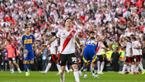 Franco Mastantuono con River Plate