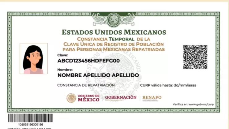 CURP en México: un documento de identificación oficial.