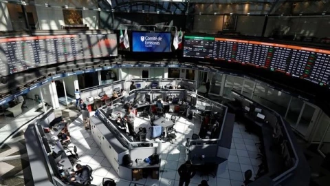 Bolsa de valores piso de remate acciones en el mundo