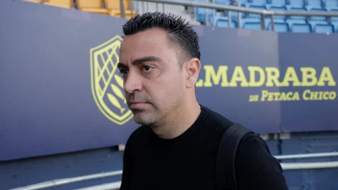 Xavi Hernández, técnico del Barcelona