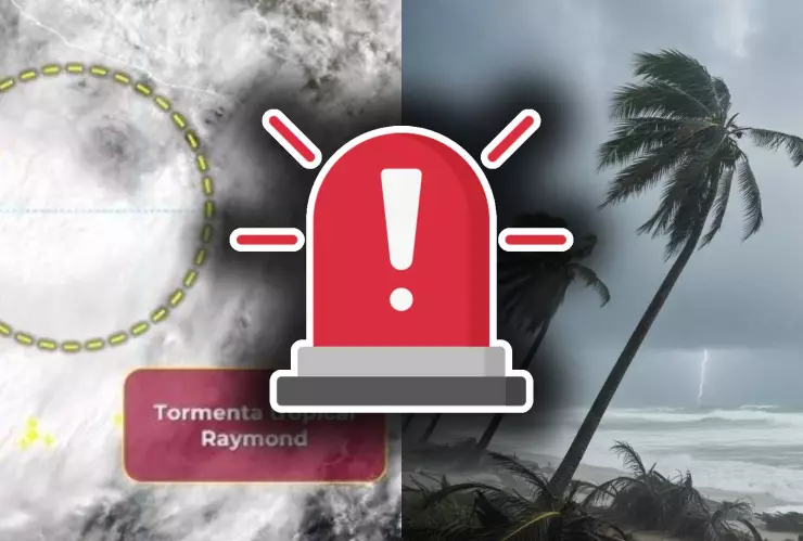 ¡Prepárate! Estos son los estados que se verán afectados por la Tormenta Tropical ‘Raymond’