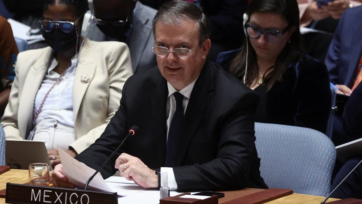 Marcelo Ebrard participa en la Asamblea General de la ONU