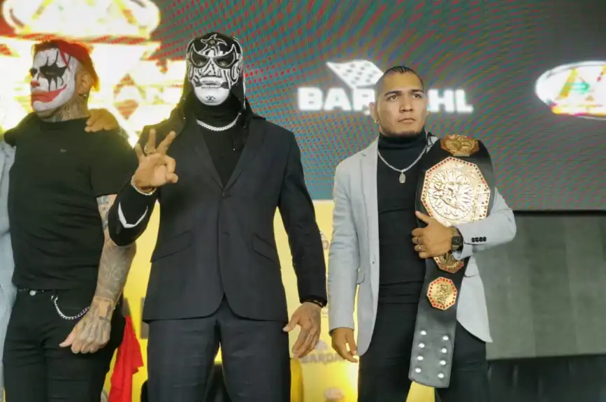 Conferencia de prensa Triplemania 30 Lucha Libre AAA