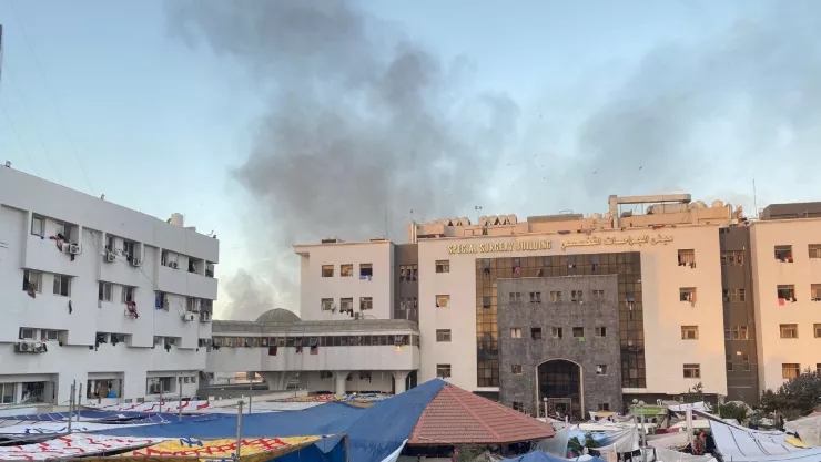 Hospitales en Gaza son atacados