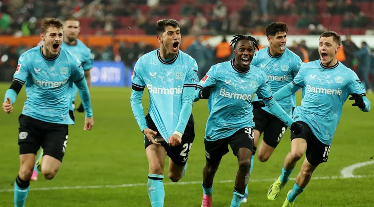 Gol del Bayer Leverkusen en la Bundesliga