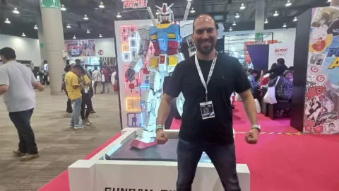 Entrevista de adn40 a César Muratalla en la AniMole Convention 2023