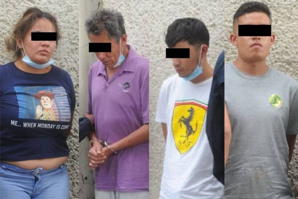 Antonio “N”, alias “El Mara”, presunto integrante de La Unión Tepito, fue detenido junto con dos sujetos más y una mujer en la Morelos.