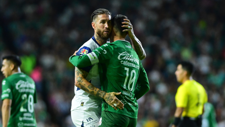 Sergio Ramos y James Rodríguez