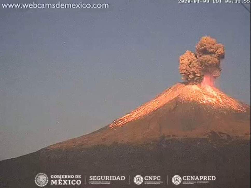 Explosión del Popo