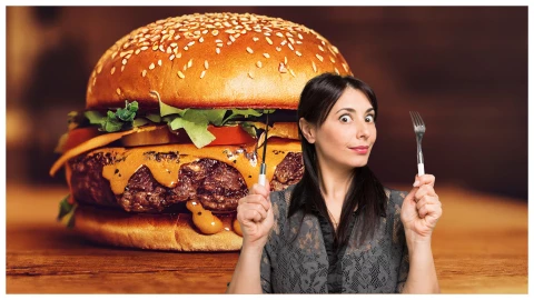 hamburguesa saludable receta