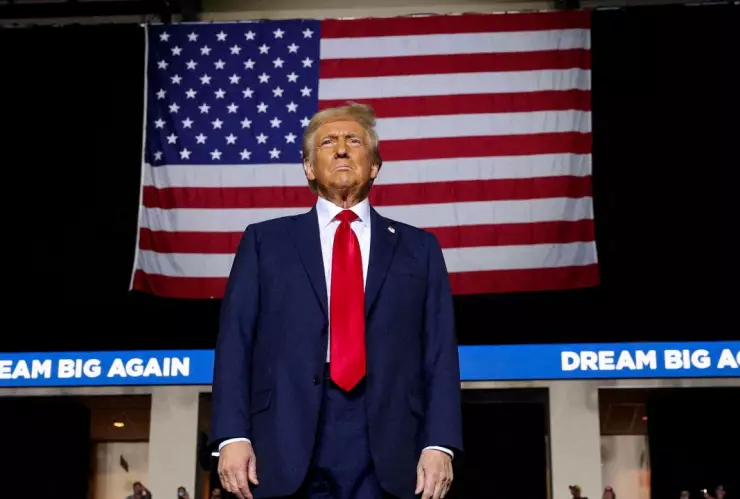 Es la segunda vez que nombran a Donald Trump como persona del año.