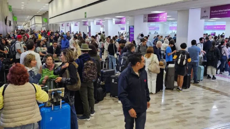 Aeropuerto Internacional de la Ciudad de México sufrió afectaciones y registra vuelos cancelados y demoras