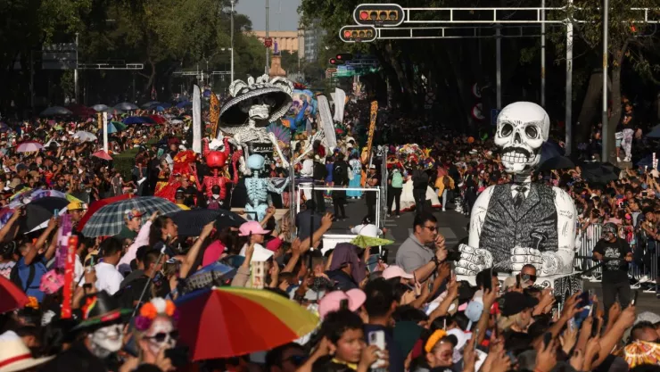 El Desfile de Día de Muertos 2023 en CDMX está casi llegando a fin
