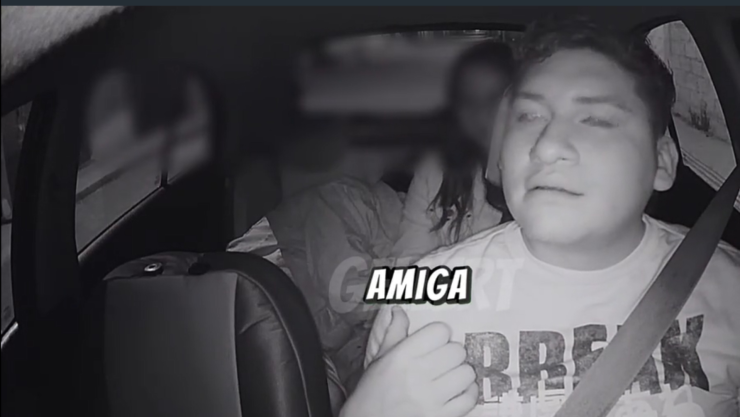 Amiga quería abandonar a amiga dormida en coche de app; chofer la enfrenta_ VIDEO.jpg