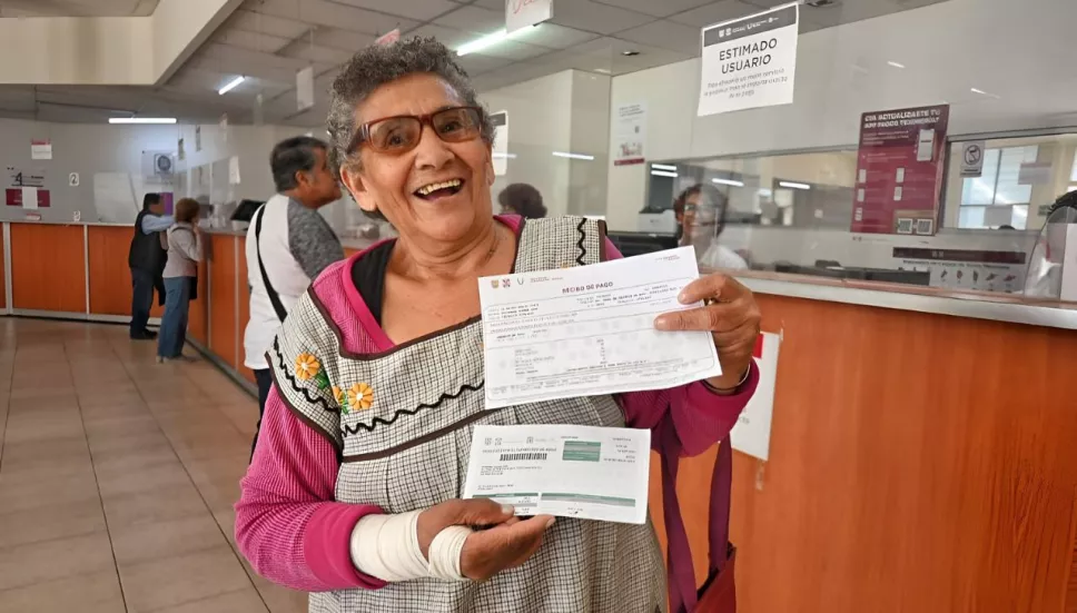 Ofrecen 50% de descuento en el pago del agua