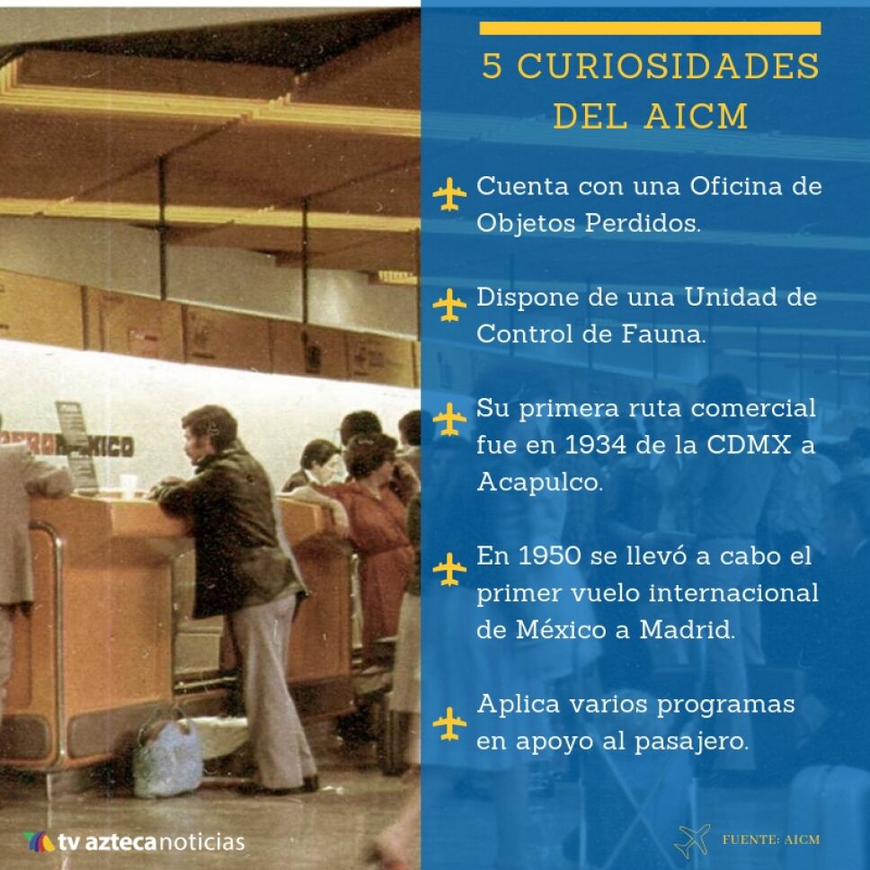 5 curiosidades del AICM que no conocías