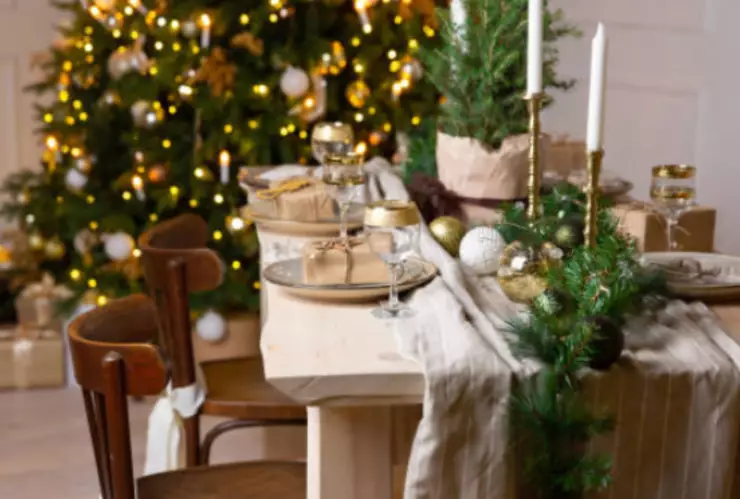 Centros de mesa para Navidad