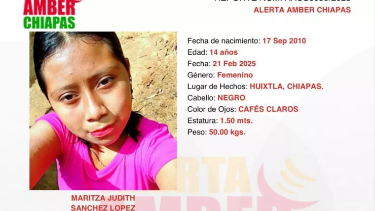 Maritza Judith Alerta Amber Chiapas