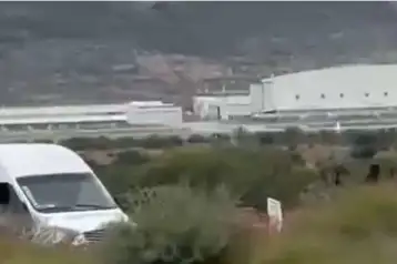 Accidente en construcciòn tren México-Querétaro.