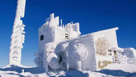 Mount Washington rompe récord; registra temperaturas de -75 grados