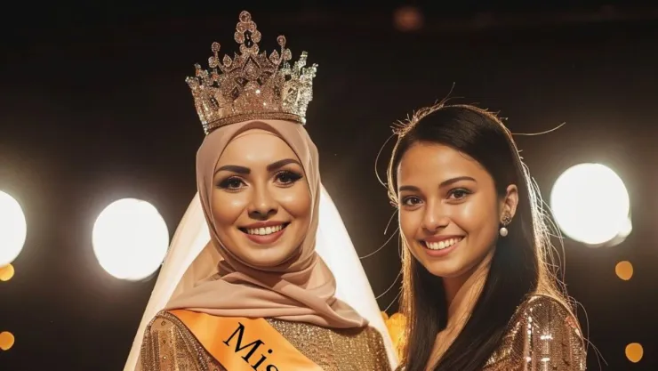 Kenza Layli recibe la corona a Miss IA; esta es la razón
