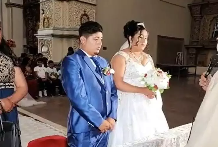 ¡No es un juego! Sacerdote obliga a novio a casarse
