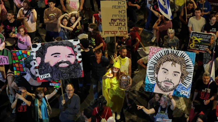 el ejército israelí recupera cuerpos de rehenes. La cifra de cautivos en Gaza se mantiene en 53.