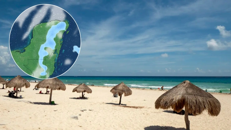 Así AFECTARÁ un canal de baja presión; el clima HOY 15 de septiembre en Cancún y Quintana Roo