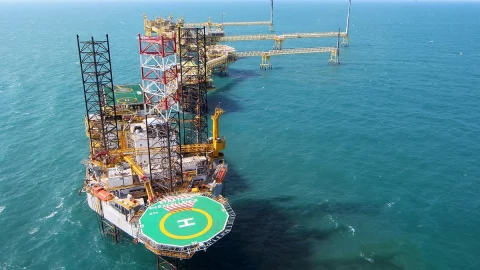 Alfa Centro de Proceso de Pemex en el Golfo de México