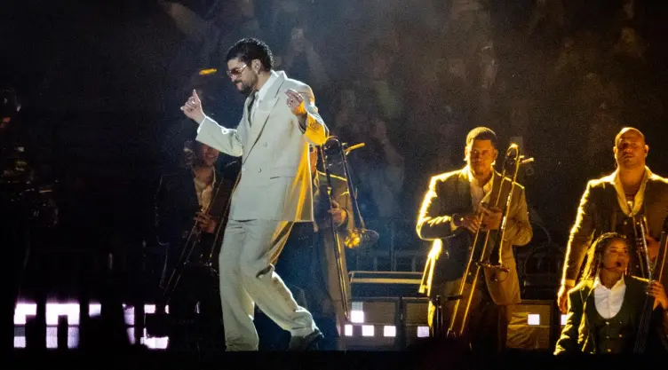 Bad Bunny en concierto